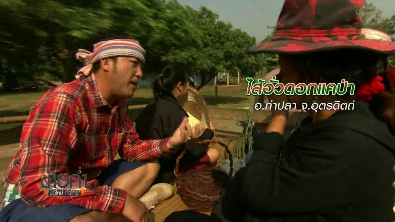 ข่าวค่ำ มิติใหม่ทั่วไทย - ตะลุยทั่วไทย : ไส้อั่วดอกแคป่า