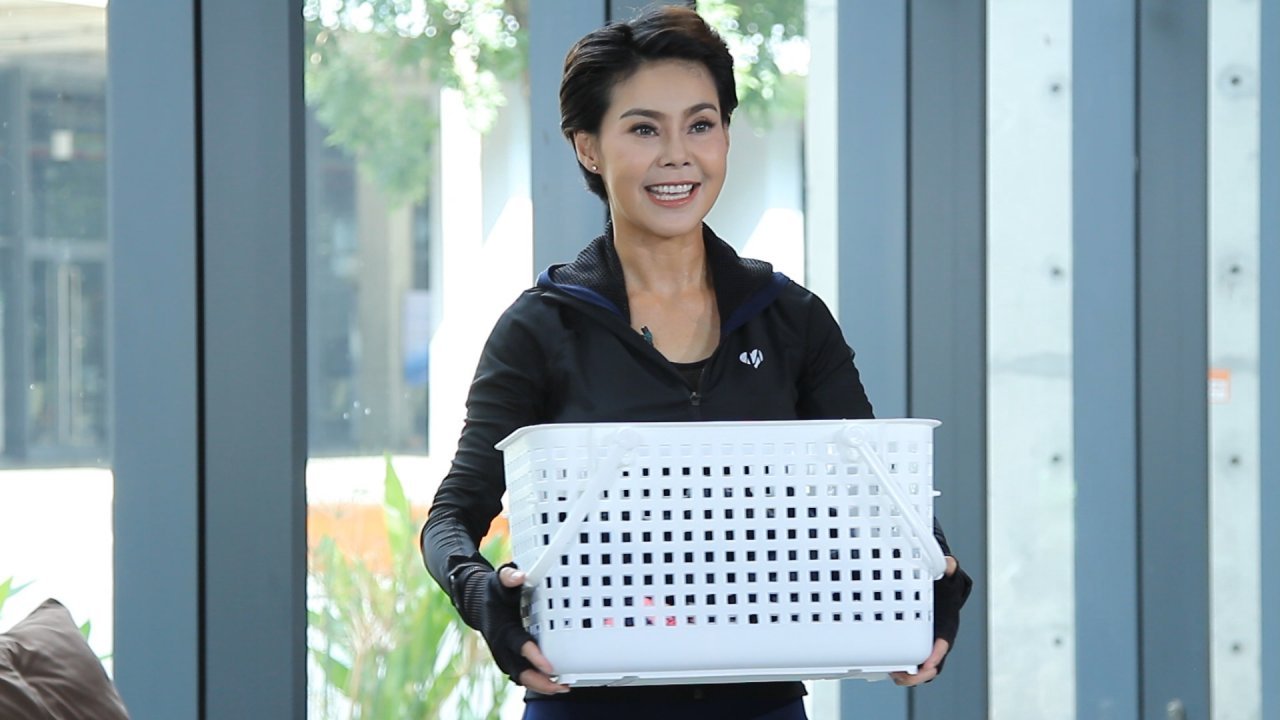 คนสู้โรค - เปลี่ยนก่อนป่วย : ยกตะกร้ากระชับต้นขา ต้นแขน และเอว
