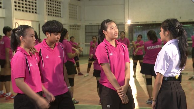 Scoop idol ThaiPBS Girl Vollayball super series 2016 : โรงเรียนเม็งรายมหาราชวิทยาคม