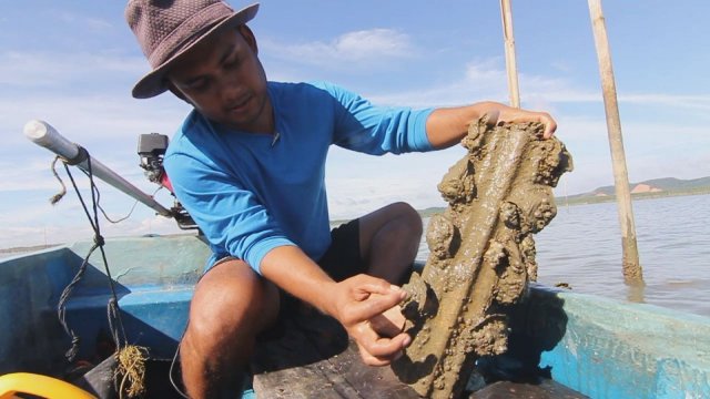 หอยอีรม ขุมทรัพย์อ่าวบ้านดอน