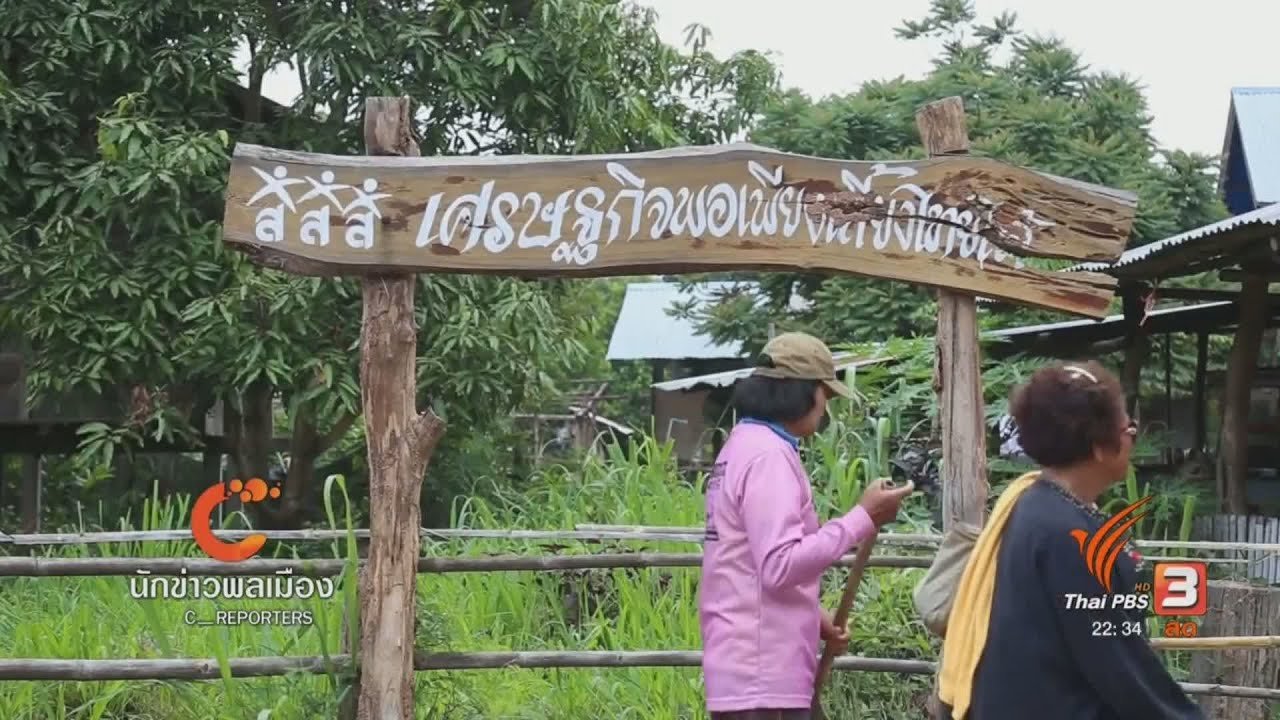 ที่นี่ Thai PBS - นักข่าวพลเมือง : "ตามรอยพ่ออย่างพอเพียง" บ.หนองหอยน้อย จ.นครพนม