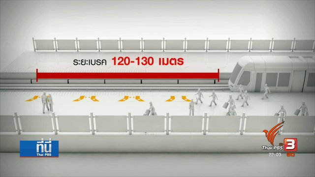 ผู้โดยสารตั้งครรภ์ ตกรางรถไฟฟ้าเสียชีวิต