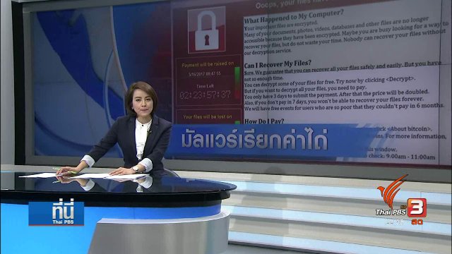 มัลแวร์เรียกค่าไถ่เป็นบิทคอยน์