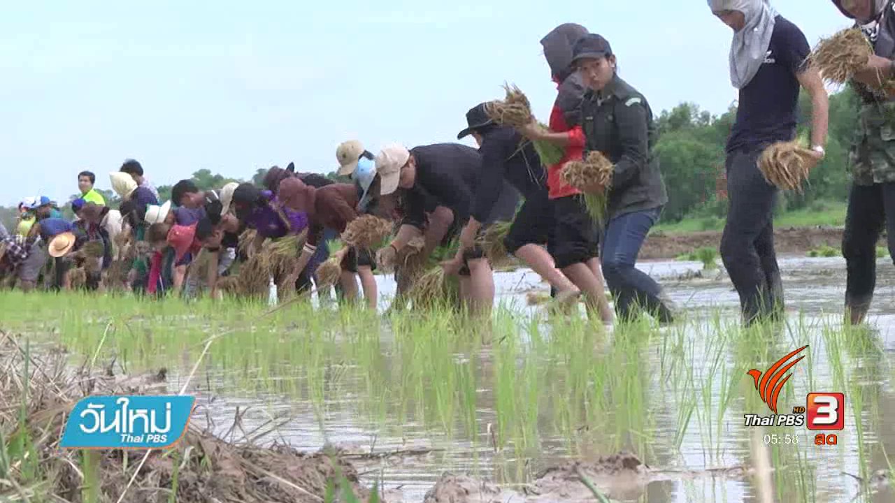 วันใหม่ ไทยพีบีเอส - กิจกรรมรับน้องสร้างสรรค์ จ.สุรินทร์