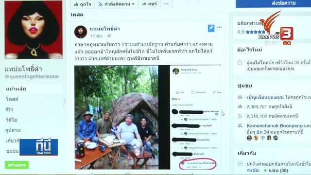 พลังโซเชียลมีเดีย จับตาคดีล่าสัตว์ป่าทุ่งใหญ่นเรศวร