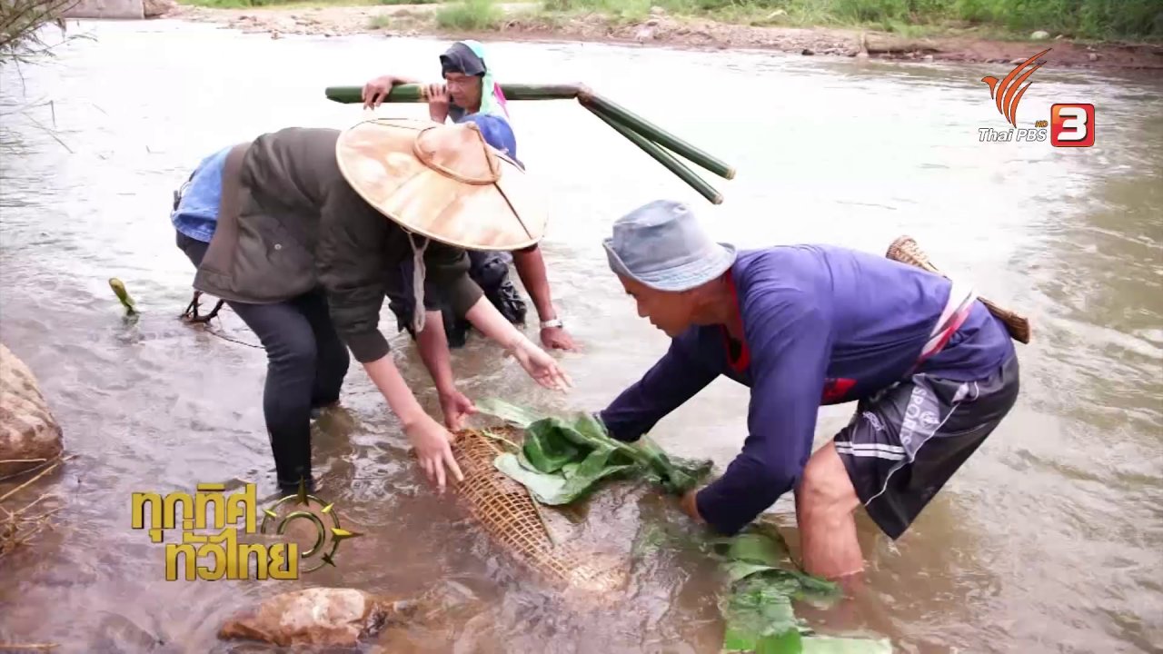 ทุกทิศทั่วไทย - วิถีทั่วไทย : หาปลาโดยใช้ "ไซ"