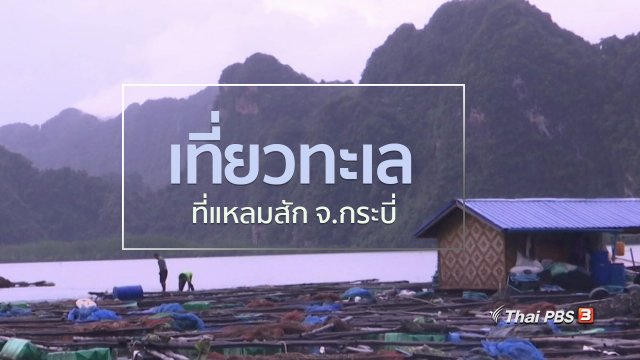 ชุมชนทั่วไทย : นั่งเรือเที่ยวทะเลที่แหลมสัก