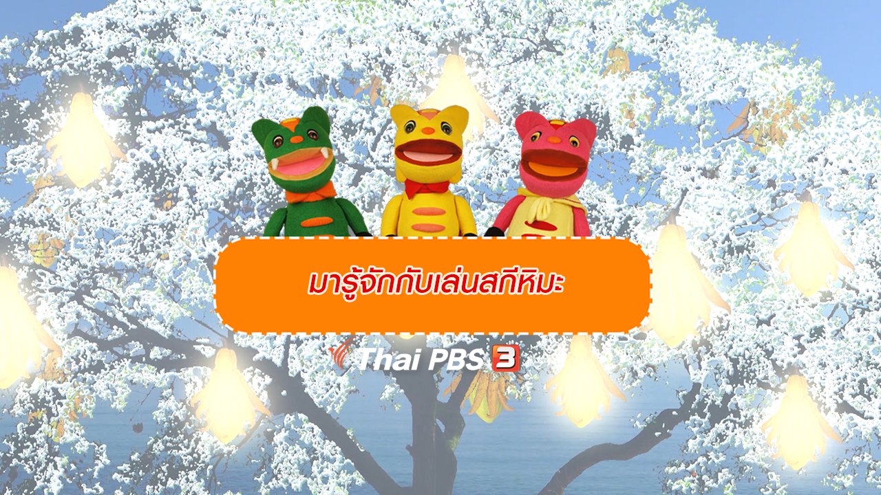 TataTitiToto ไดโนมหัศจรรย์ - เกร็ดน่ารู้กับตาต้าตีตี้โตโต้ : มารู้จักกับเล่นสกีหิมะ