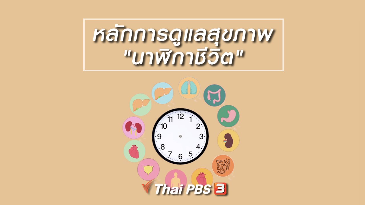 ลุยไม่รู้โรย สูงวัยดี๊ดี - HOW TO รู้ก่อนเกษียณ : หลักการดูแลสุขภาพ "นาฬิกาชีวิต"
