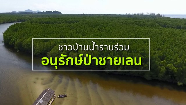 ชุมชนทั่วไทย : ชาวบ้านน้ำราบร่วมอนุรักษ์ป่าชายเลน
