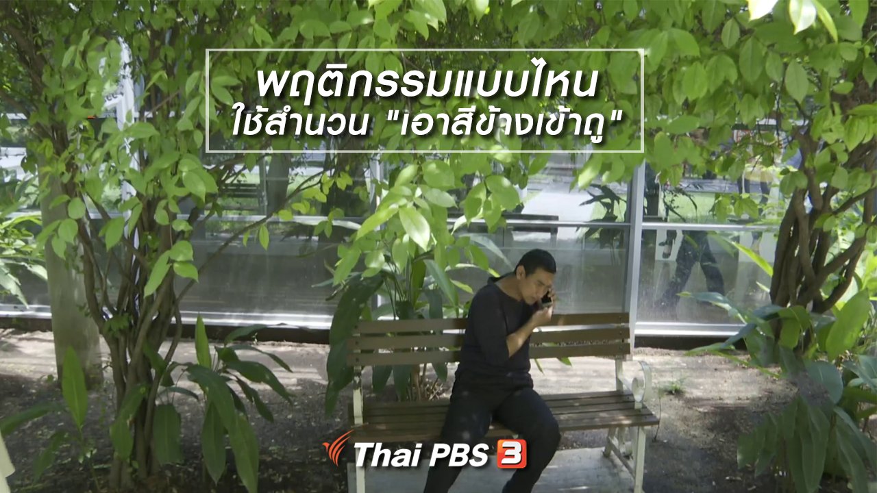 ไทยบันเทิง - เพียงคำเดียว : พฤติกรรมแบบไหนใช้สำนวน "เอาสีข้างเข้าถู"