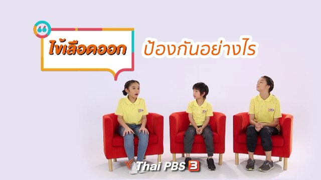 คิดส์ขยายข่าว : วิธีป้องกันโรคไข้เลือดออก