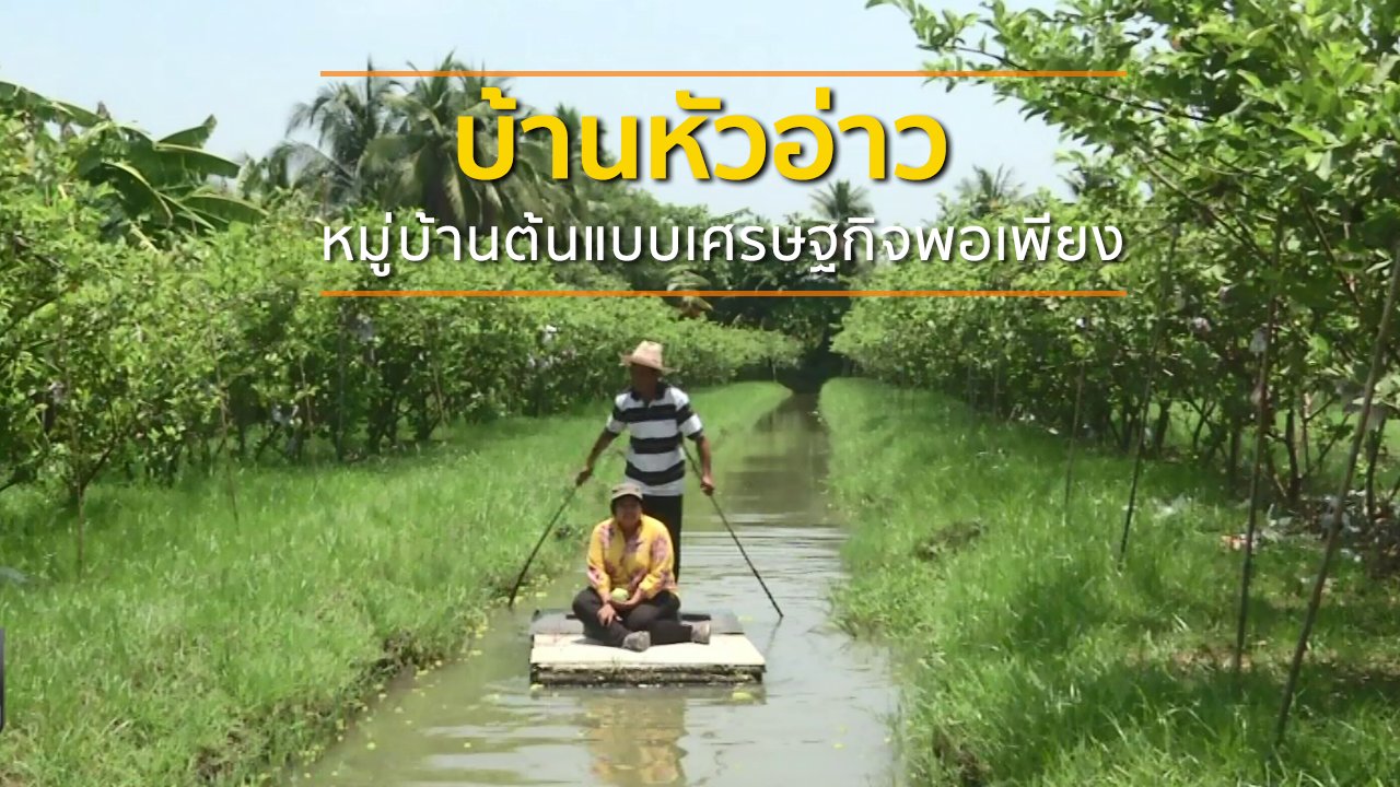 ทุกทิศทั่วไทย - ชุมชนทั่วไทย : บ้านหัวอ่าว หมู่บ้านต้นแบบเศรษฐกิจพอเพียง