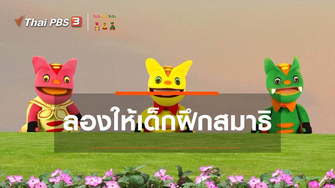 TataTitiToto ไดโนจอมป่วน - เกร็ดน่ารู้กับตาต้าตีตี้โตโต้ : ลองให้เด็กฝึกสมาธิมีประโยชน์มากมาย