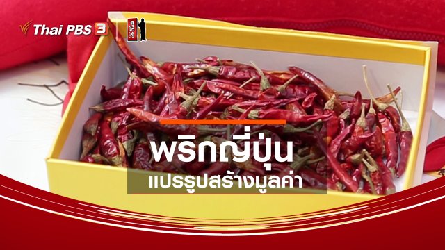 ​รู้ให้ลึกเรื่องญี่ปุ่น : พริกญี่ปุ่นแปรรูปสร้างมูลค่า