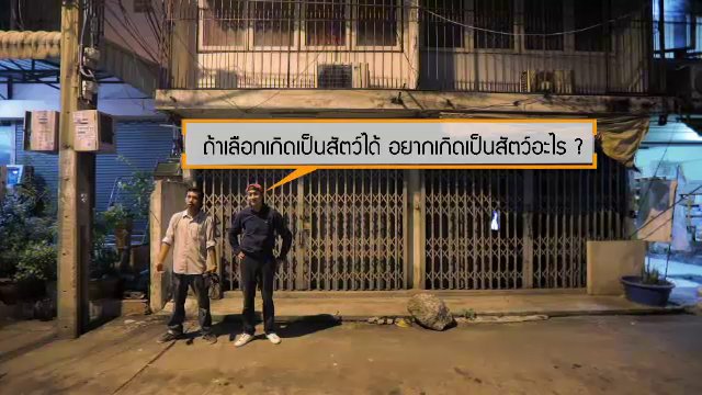 ยินดีที่ได้รู้จัก - ถ้าเลือกเกิดเป็นสัตว์ได้ อยากเกิดเป็นสัตว์อะไร ?