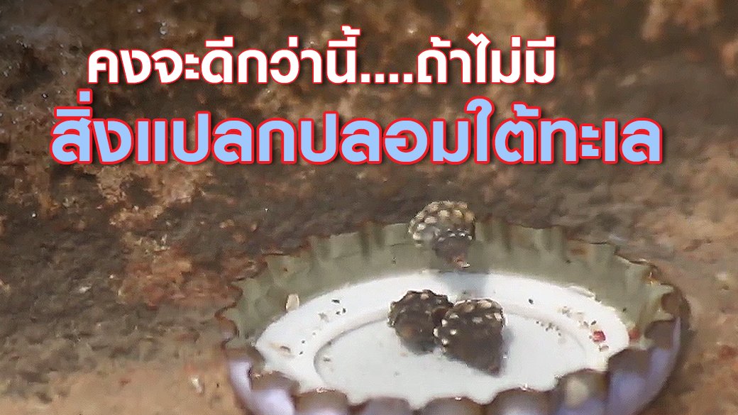 2 องศา วิกฤตอากาศเปลี่ยน - คงจะดีกว่านี้.....ถ้าไม่มีสิ่งแปลกปลอมใต้ทะเล