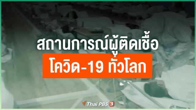 สถานการณ์ผู้ติดเชื้อไวรัสโควิด-19 ทั่วโลก