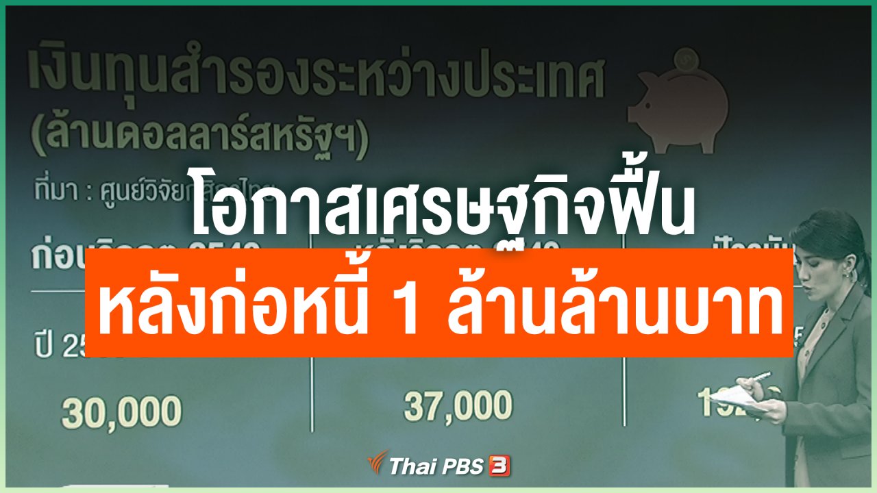Coronavirus - โอกาสเศรษฐกิจฟื้น หลังก่อหนี้ 1 ล้านล้านบาท