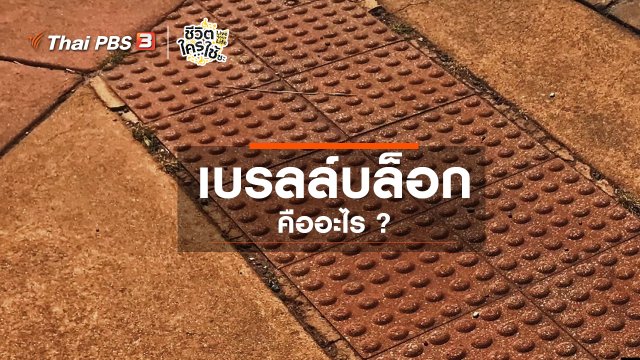 เรียนรู้โลกของคนพิการ : เบรลล์บล็อกคืออะไร ?