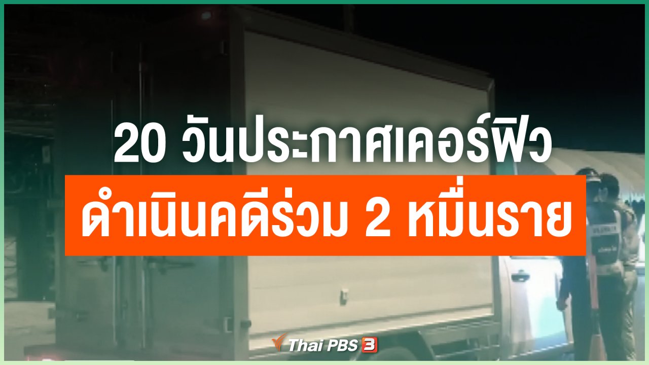 Coronavirus - 20 วันประกาศเคอร์ฟิว ดำเนินคดีร่วม 2 หมื่นราย
