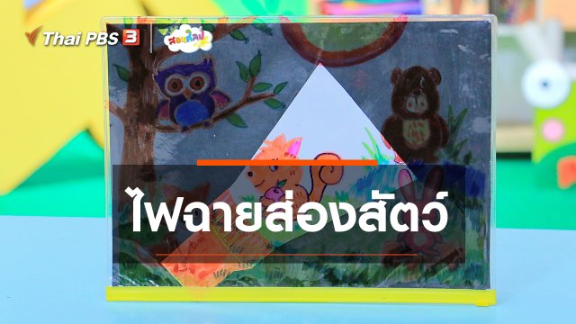 ไอเดียสอนศิลป์ : ไฟฉายส่องสัตว์