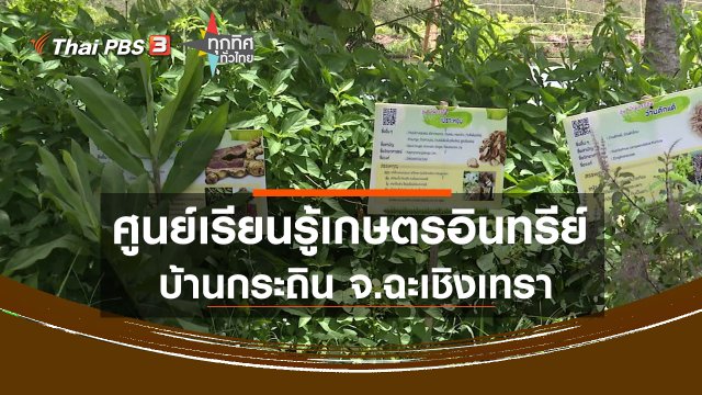ศูนย์เรียนรู้เกษตรอินทรีย์บ้านกระถิน จ.ฉะเชิงเทรา