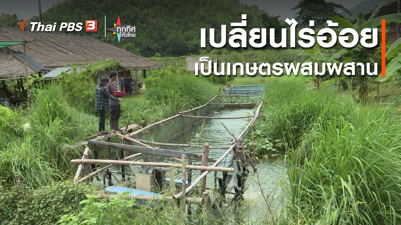 ทุกทิศทั่วไทย - เปลี่ยนไร่อ้อยเป็นเกษตรผสมผสาน จ.สุพรรณบุรี