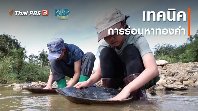 คิดส์เรียนรู้ : เทคนิคการร่อนหาทองคำ