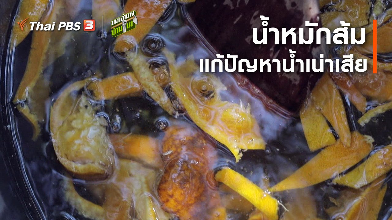 มหาอำนาจบ้านนา - สูตรลับฉบับบ้านนา : น้ำหมักส้ม