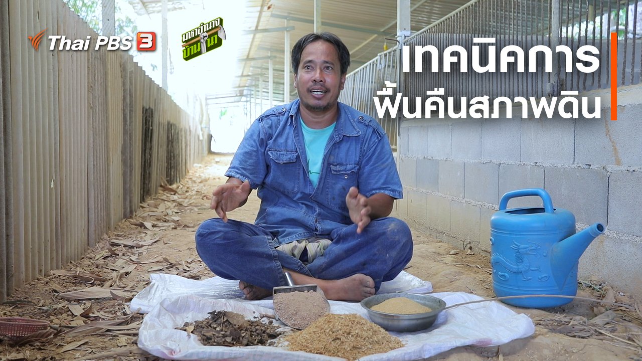 มหาอำนาจบ้านนา - สูตรลับฉบับบ้านนา : เทคนิคการฟื้นคืนสภาพดิน