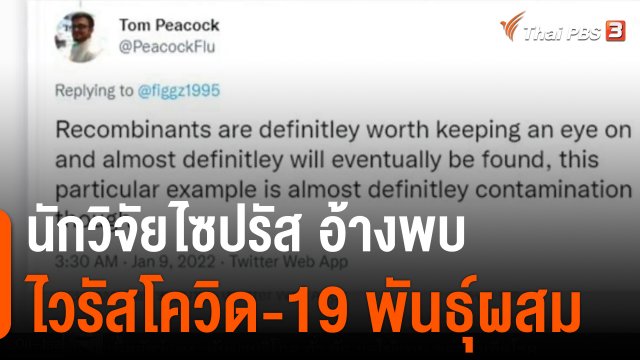 นักวิจัยไซปรัส อ้างพบไวรัสโควิด-19 พันธุ์ผสม