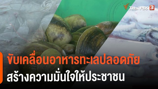 ประเด็นสังคม : ขับเคลื่อนอาหารทะเลปลอดภัย สร้างความมั่นใจให้ประชาชน